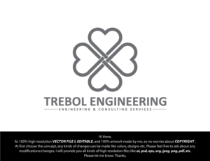 Logo Design by FireflyArt for Trebol Engineering BV | Design: #27498005