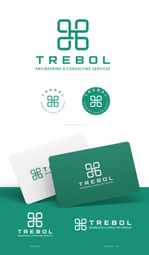 Logo Design by Asya Logo for Trebol Engineering BV | Design #27500300