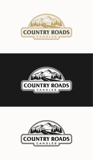 Country Roads Candles | Logo Design by design.picnic