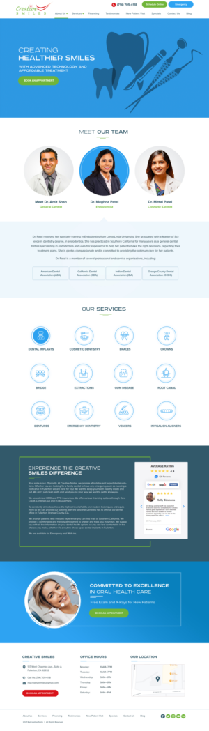 Web Design by Blue Sparrow for this project | Design: #27539788