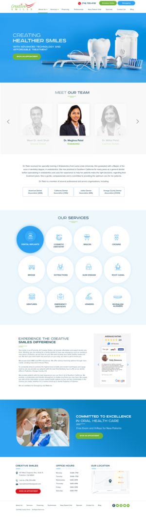 Web Design by Blue Sparrow for this project | Design: #27539796