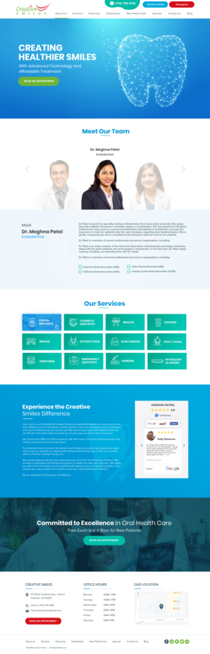 Web Design by Blue Sparrow for this project | Design: #27539797
