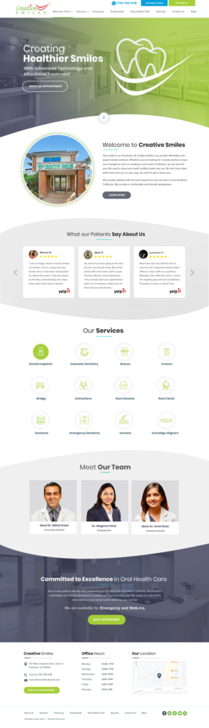 Web Design by Blue Sparrow for this project | Design: #27570220