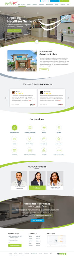 Web Design by Blue Sparrow for this project | Design: #27570223