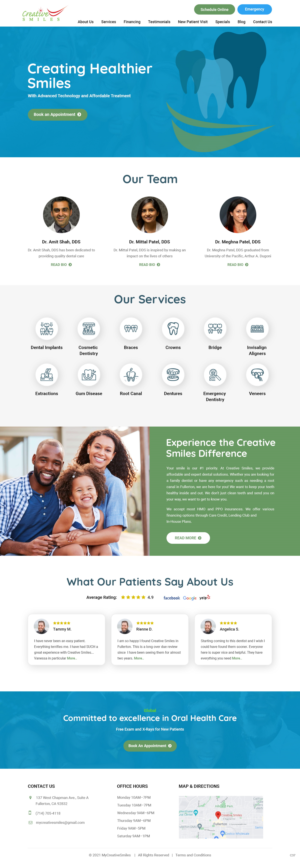 Web Design by pb for this project | Design: #27515719