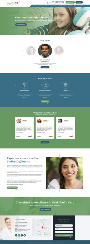 Web Design by Ved Web Services for this project | Design #27506611