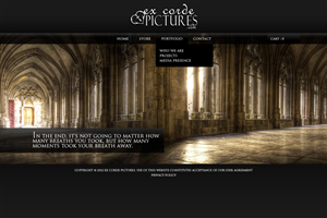 Diseño Web por markiez para Ex Corde Pictures | Diseño #747867
