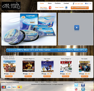 Web Design by pb for Ex Corde Pictures | Design: #744645