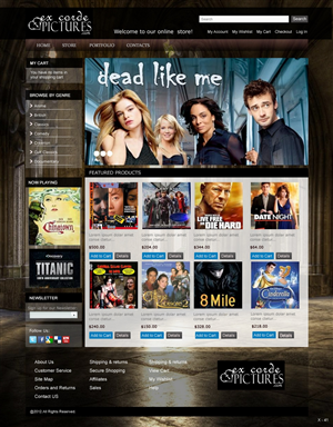 Web Design by pb for Ex Corde Pictures | Design: #744649
