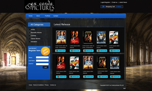 Web Design by pb for Ex Corde Pictures | Design: #745966