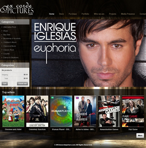 Web Design by Creative Usha for Ex Corde Pictures | Design: #745437