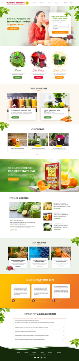 Diseño Web por Blue Sparrow para MidnightsonDesigns | Diseño: #27502050