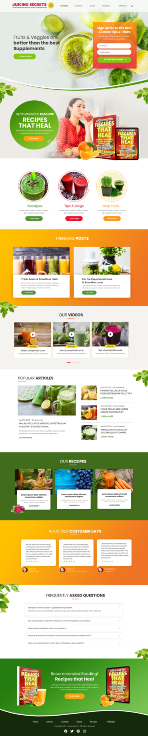 Diseño Web por Blue Sparrow para MidnightsonDesigns | Diseño: #27525763