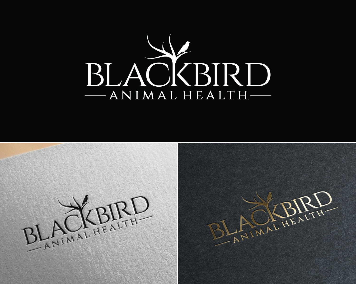 Logo Design by Atec for Blackbird Animal Health | Design #27506872