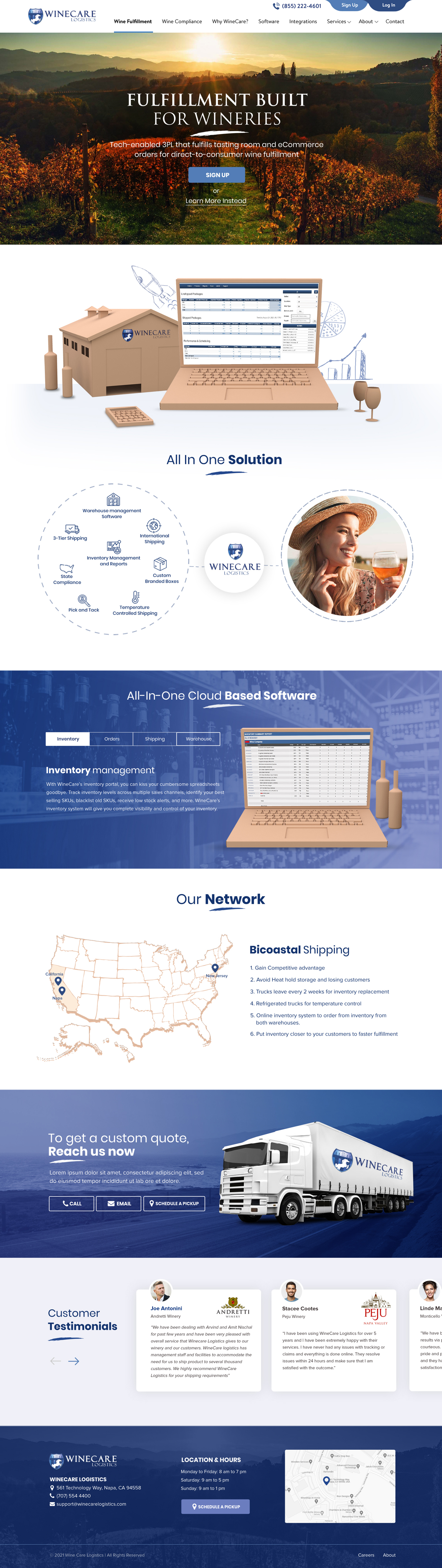Web Design by Blue Sparrow for this project | Design #27519250