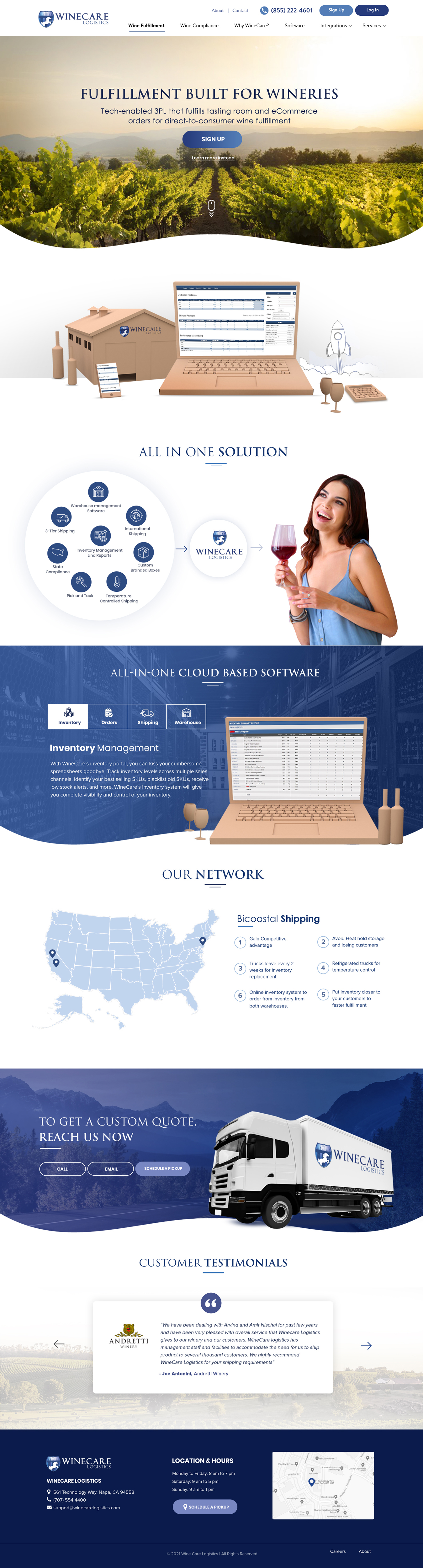 Web Design by Blue Sparrow for this project | Design #27519251