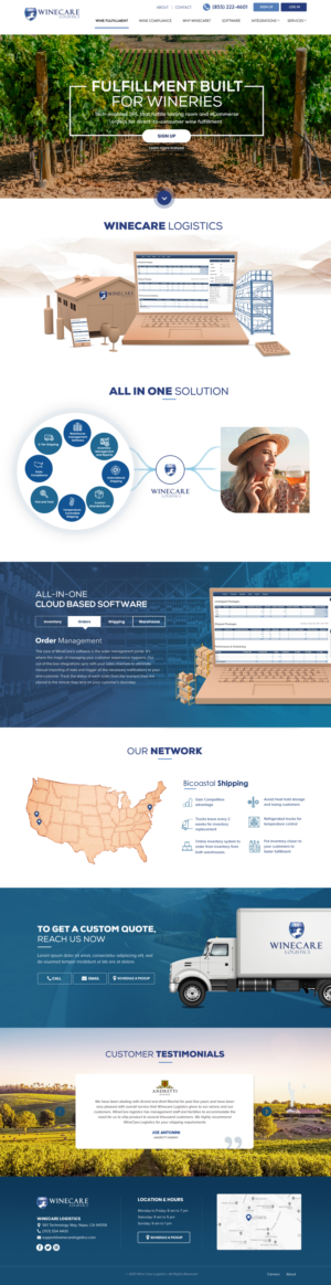 Diseño Web por Blue Sparrow para este proyecto | Diseño: #27542710