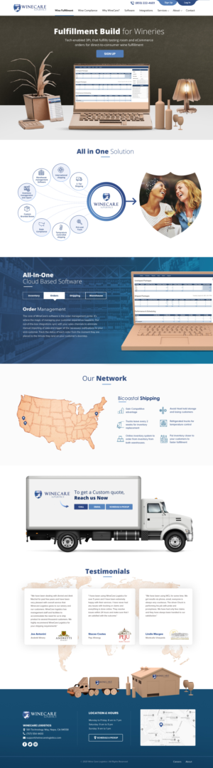 Diseño Web por Blue Sparrow para este proyecto | Diseño: #27641261