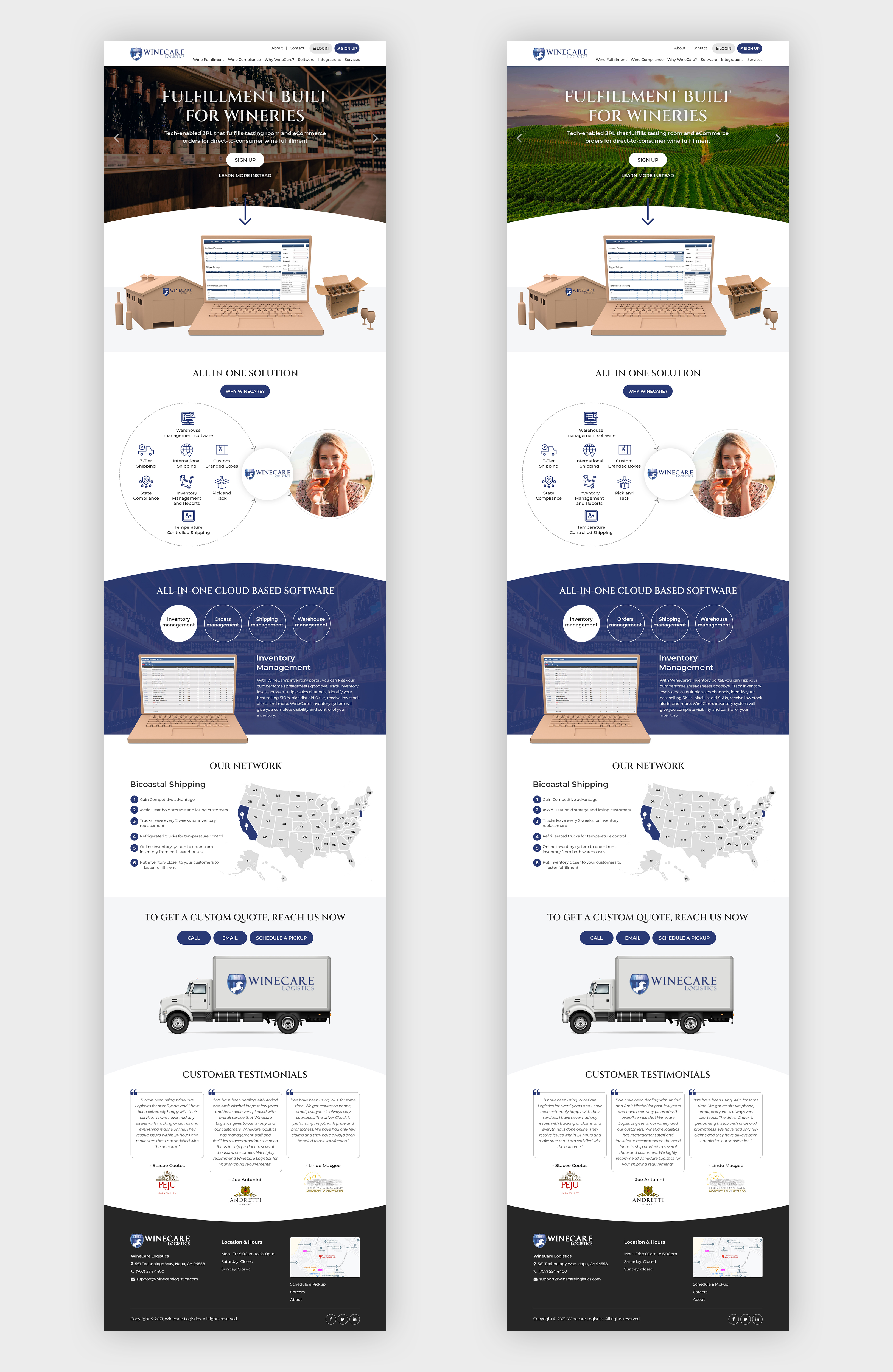 Web Design by Starlyn DS for this project | Design #27543603