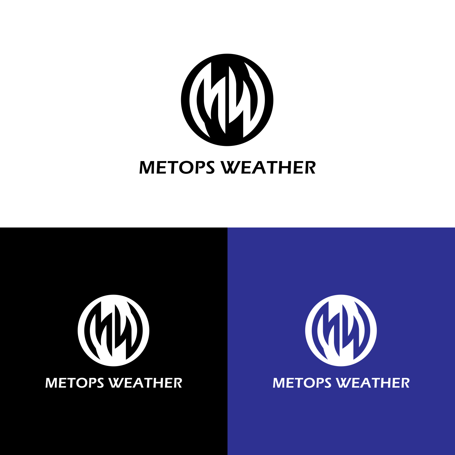 Logo Design by Doa anakKU for Metops Weather | Design #27503084