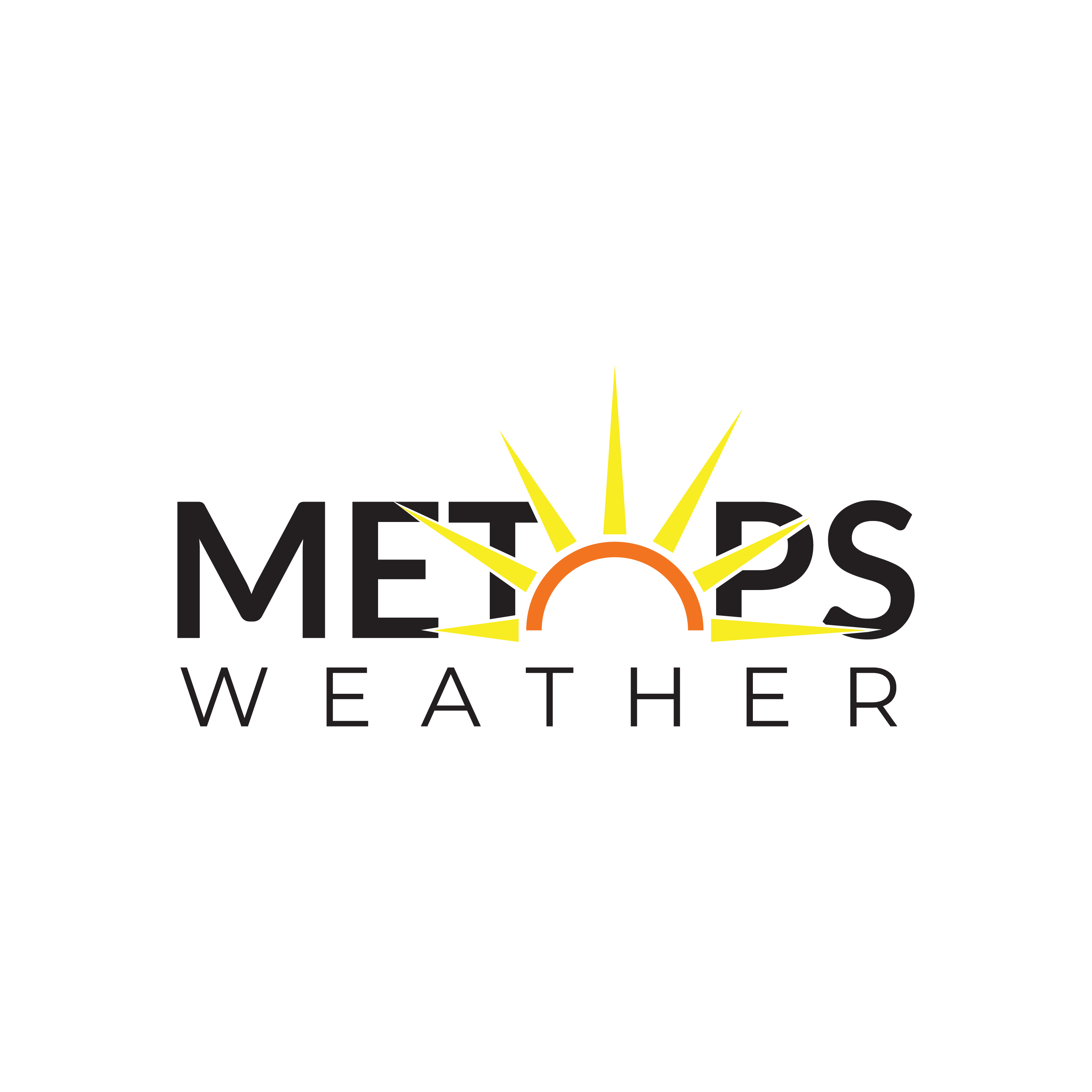 Logo Design by creativedesign0708 for Metops Weather | Design #27506817