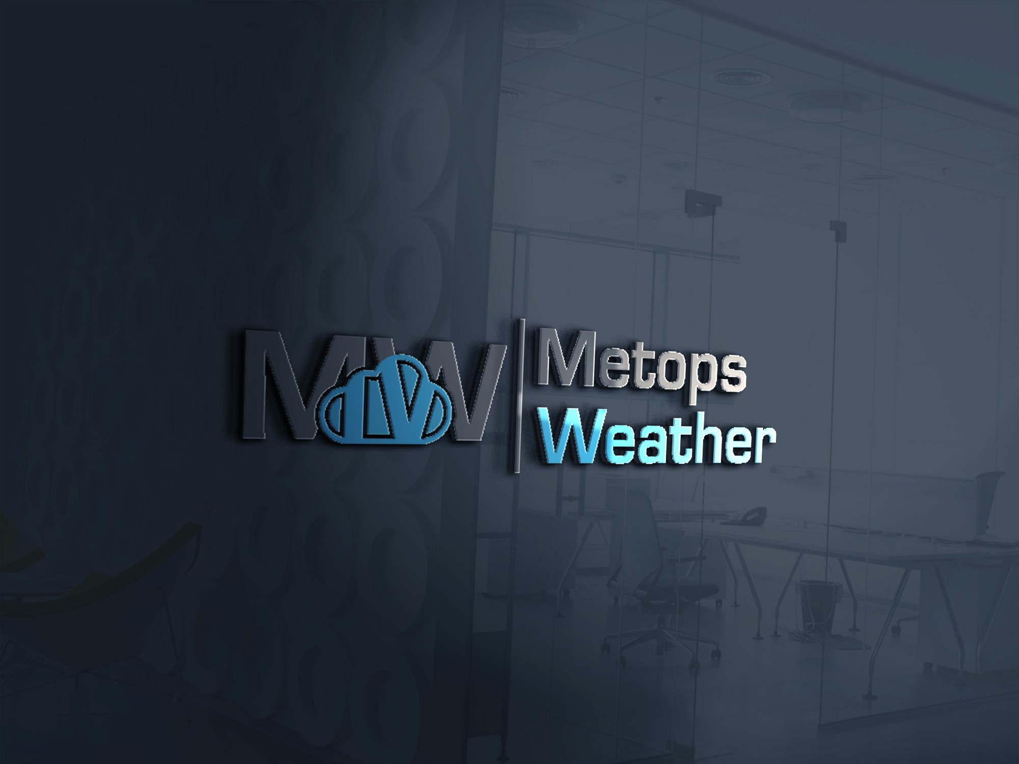 Logo Design by niko for Metops Weather | Design #27500163