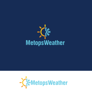 Logo Design by nzdesigners for Metops Weather | Design #27508000
