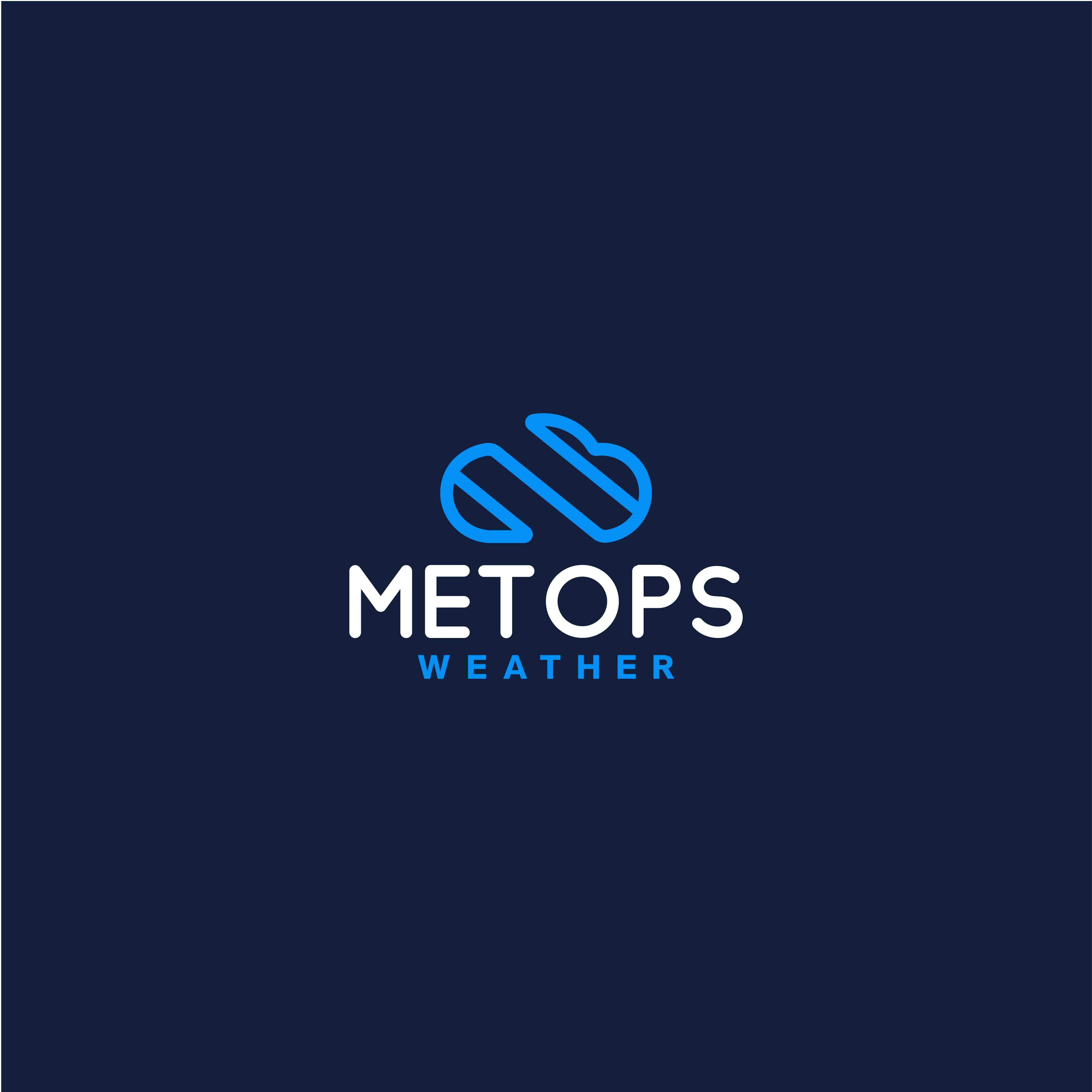 Logo Design by JBalloon Design for Metops Weather | Design #27502663