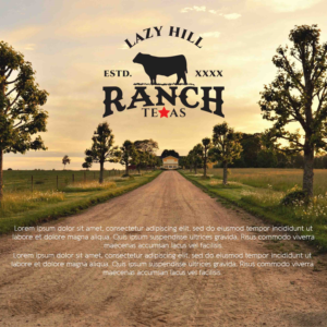 Lazy Hill Ranch | Logo Design by ILLUSTRATOR PRO