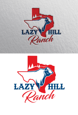 Lazy Hill Ranch | Logo Design by blue eye