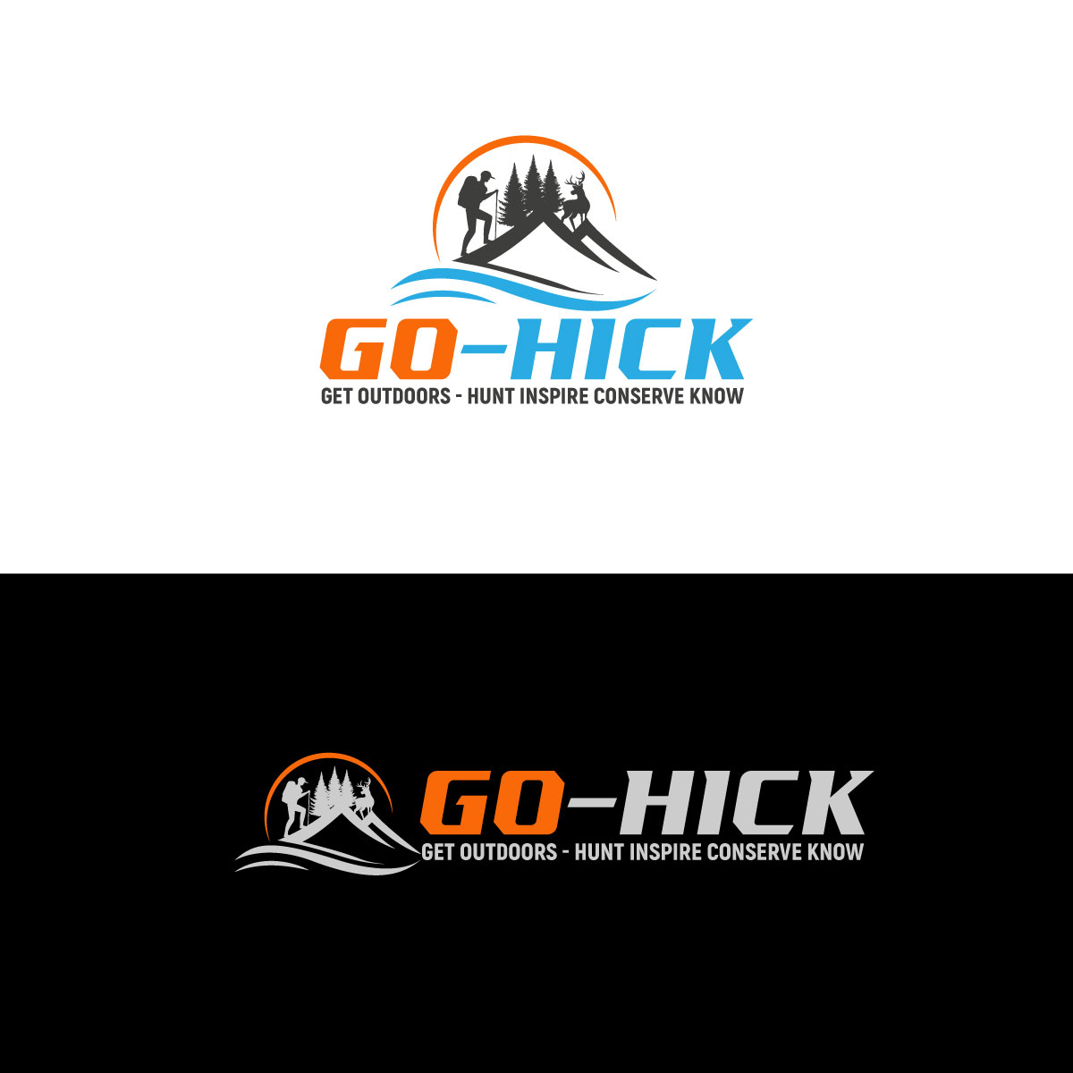 Logo Design by Farhad Kreative for GO-HICK | Design #27509194