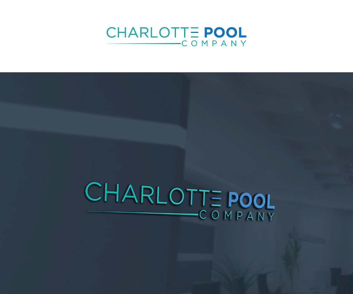 Logo Design by Luckey yaari for Charlotte Pool Company | Design #27521242