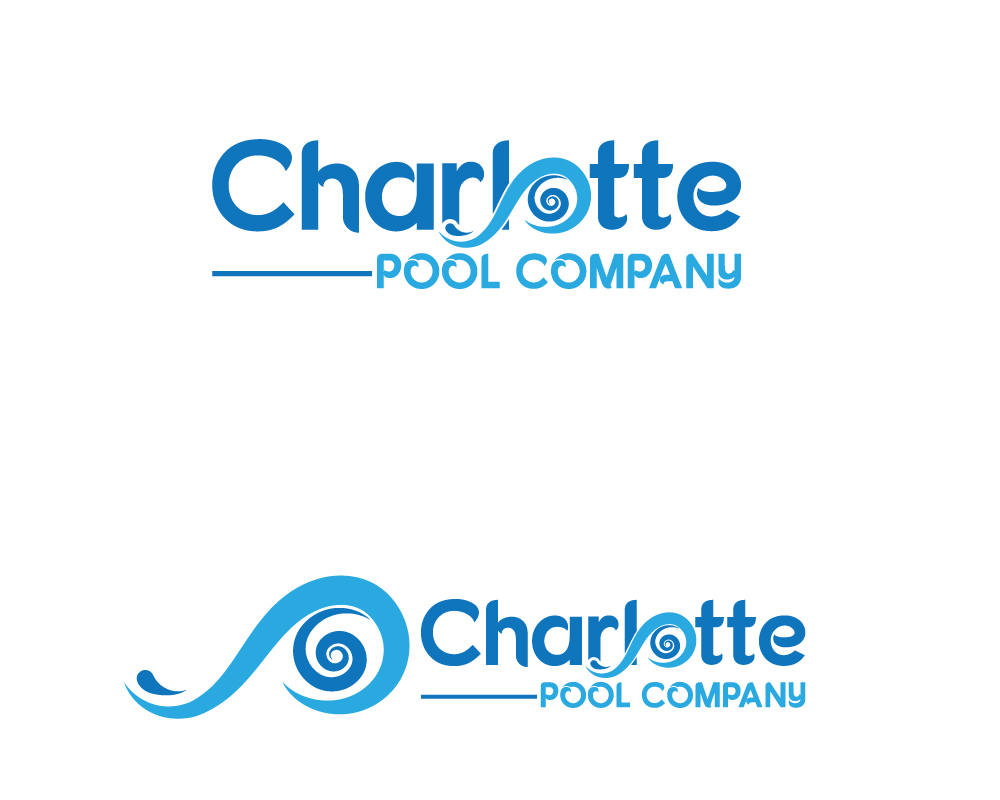 Logo Design by A S design @ for Charlotte Pool Company | Design #27515138