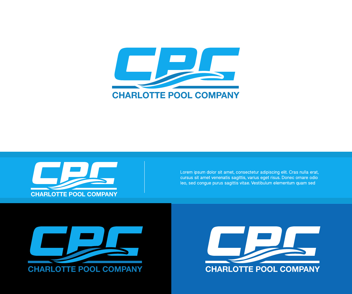 Logo Design by edwinnegz1 for Charlotte Pool Company | Design #27505900