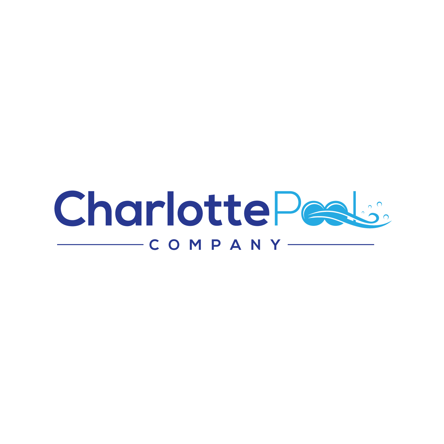 Logo Design by geni for Charlotte Pool Company | Design #27533462