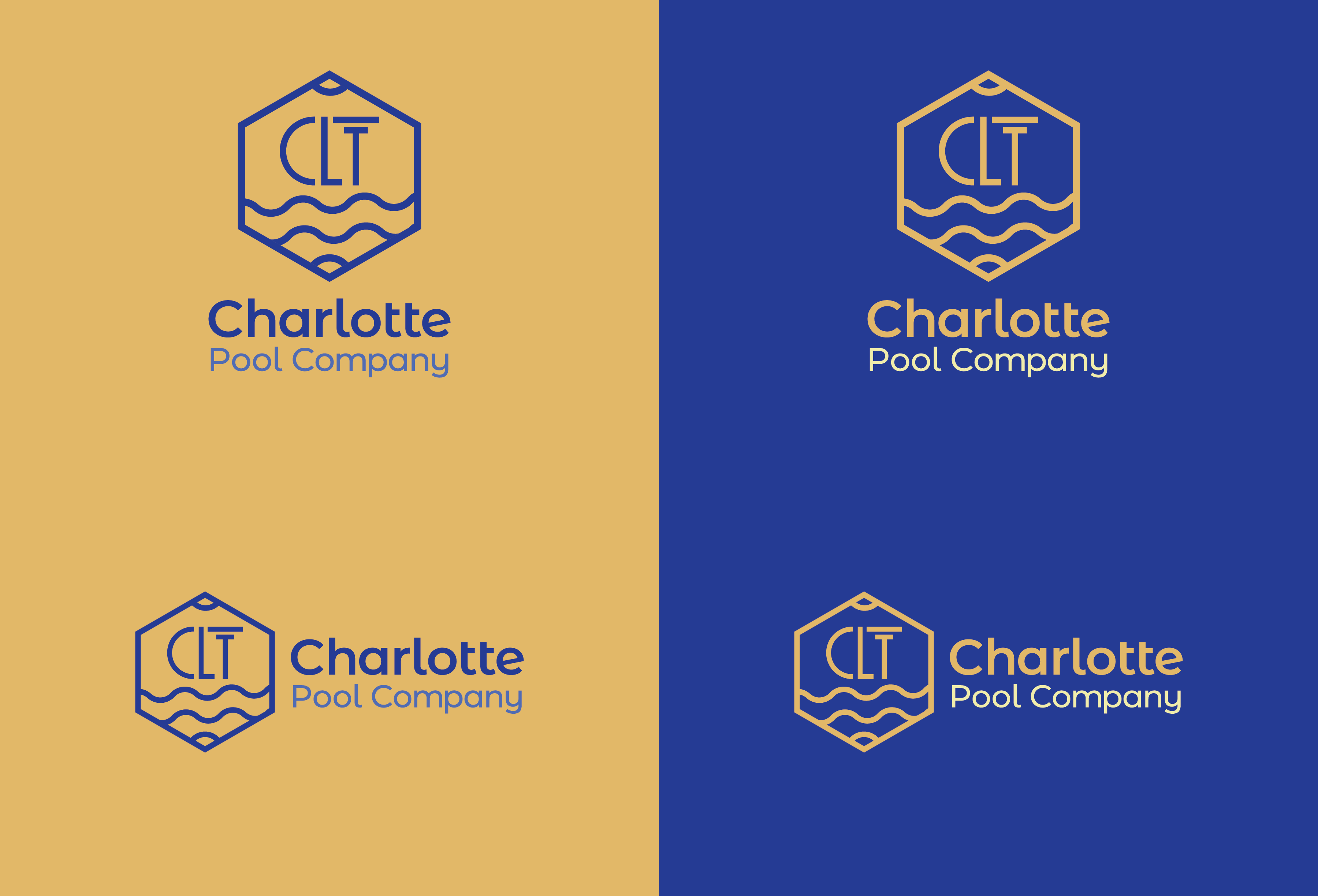 Logo-Design von Joshua Nunez für Charlotte Pool Company | Design #27508560