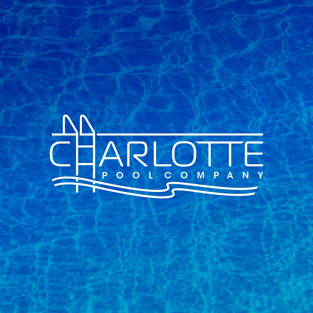Logo Design by Ashani Bhattacharya for Charlotte Pool Company | Design #27505537