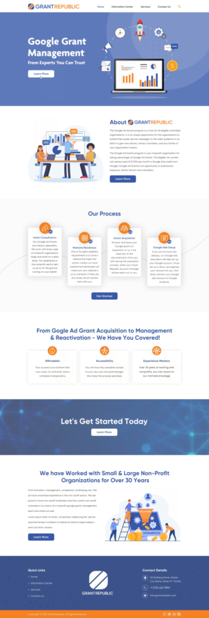 Google Ads Consulting Company Website | Web Design by Sbss