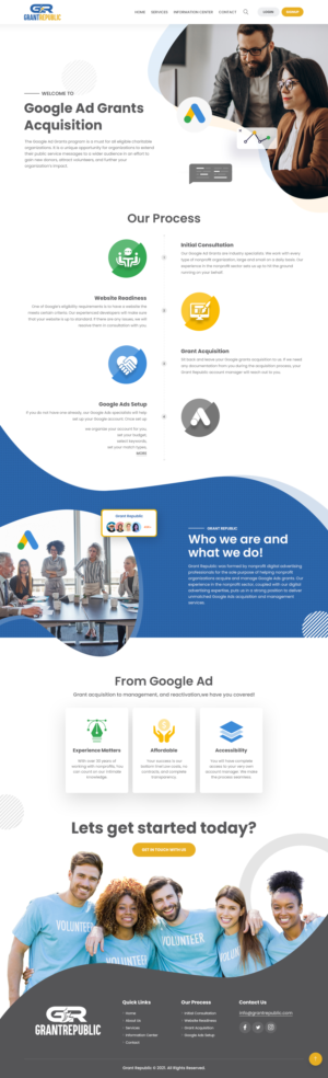 Google Ads Consulting Company Website | Diseño Web por nzdesigners