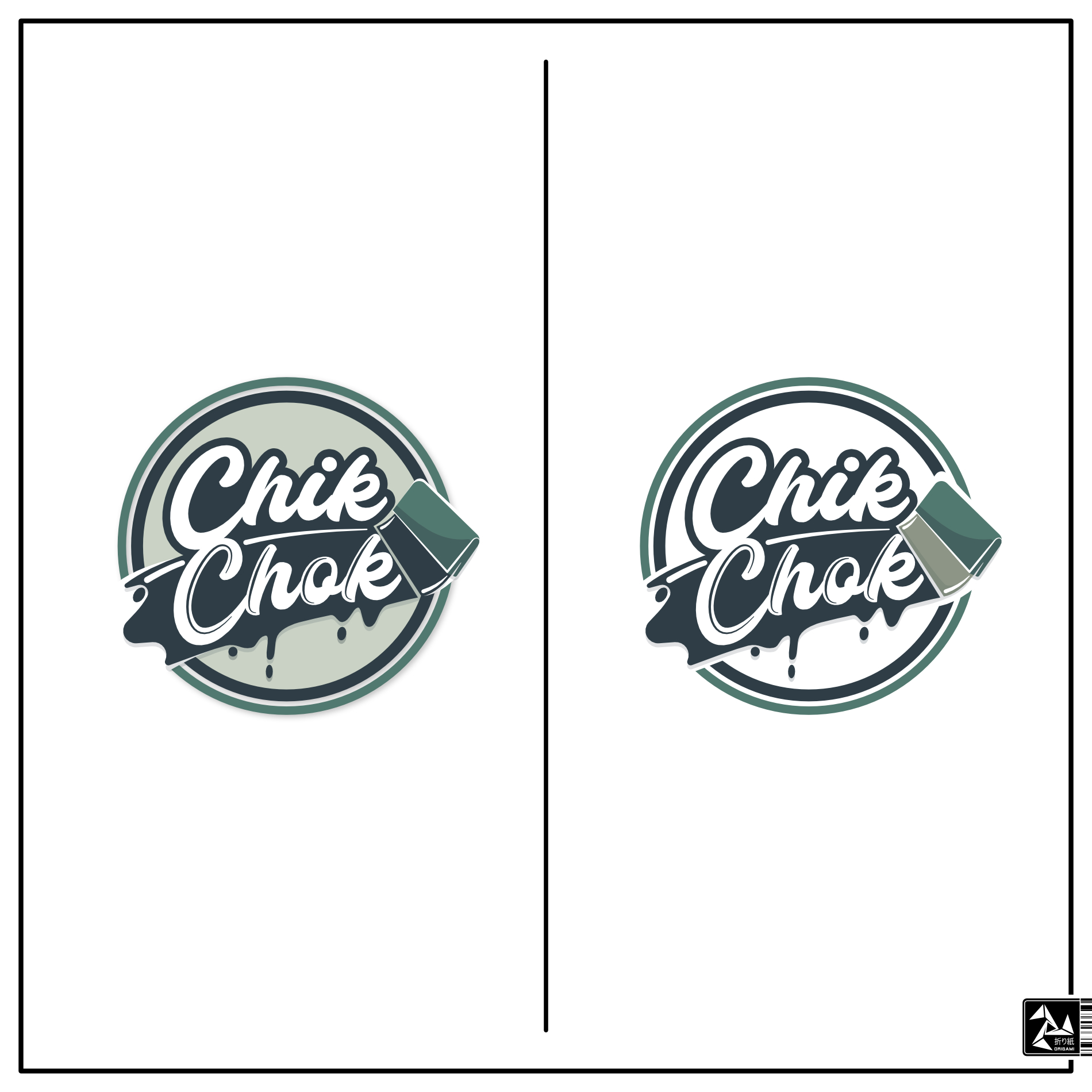 Logo Design by Origami visual for CHIKCHOK | Design #27507671