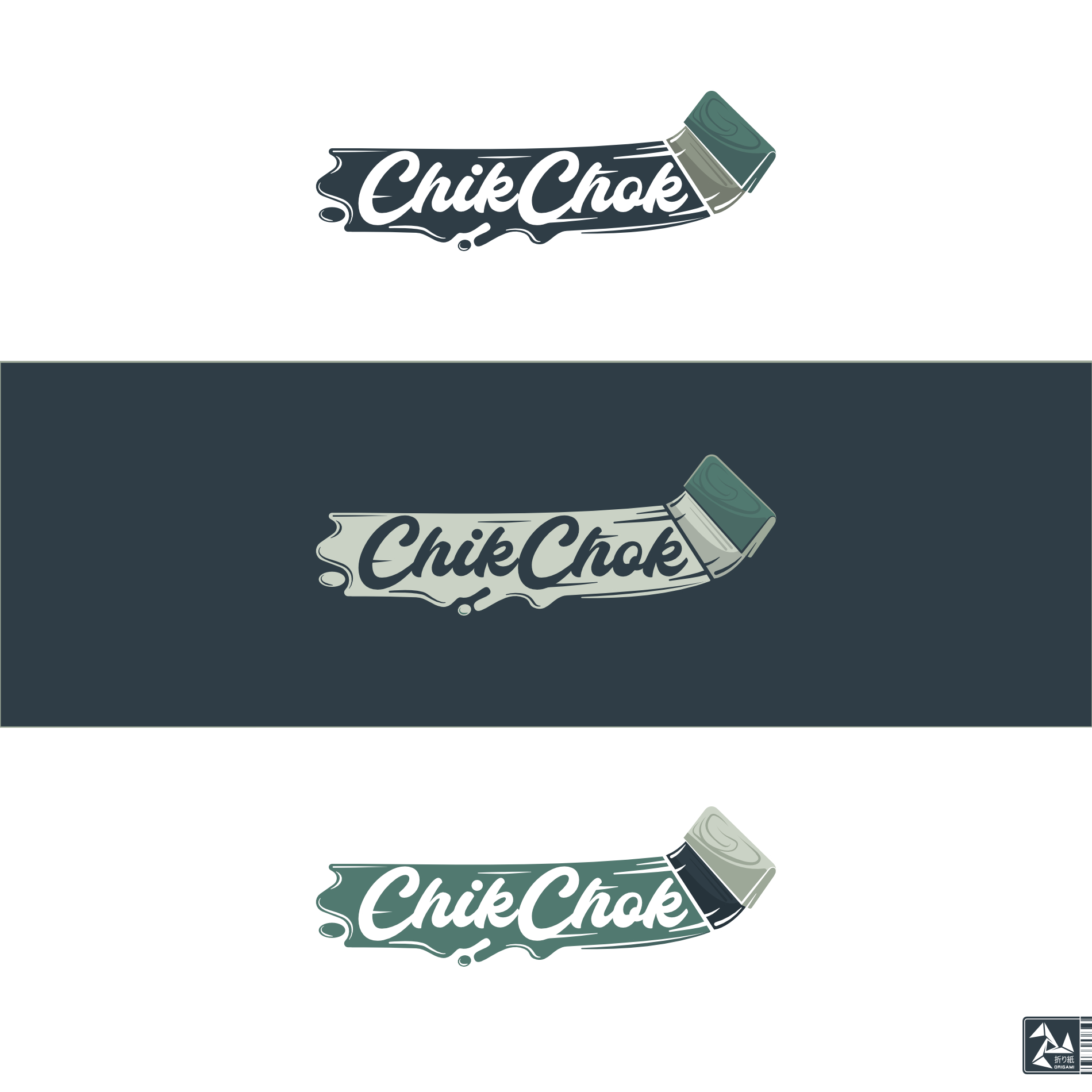Logo Design by Origami visual for CHIKCHOK | Design #27507916