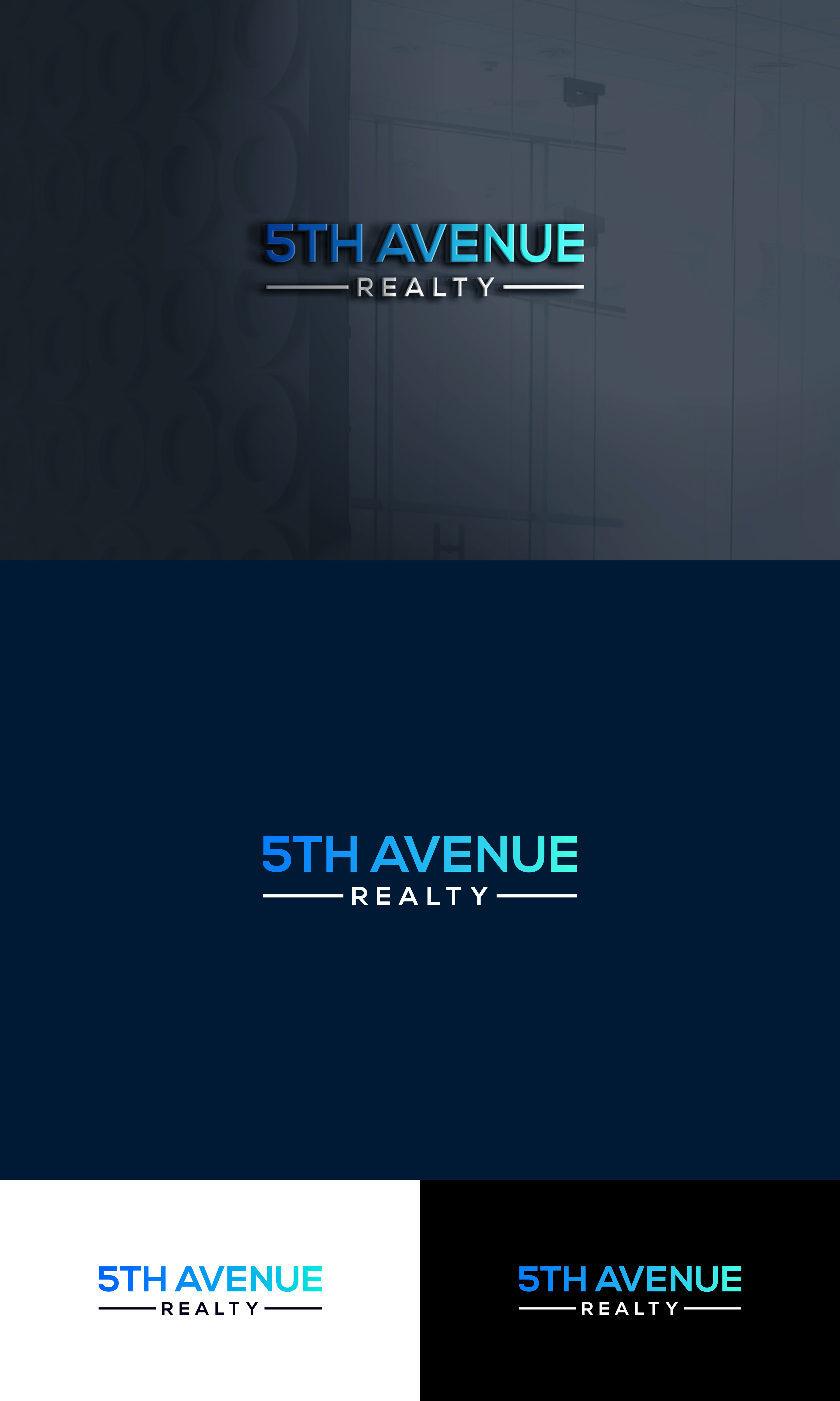 Logo Design by Ally Mac for 5th Avenue Realty | Design #27506535