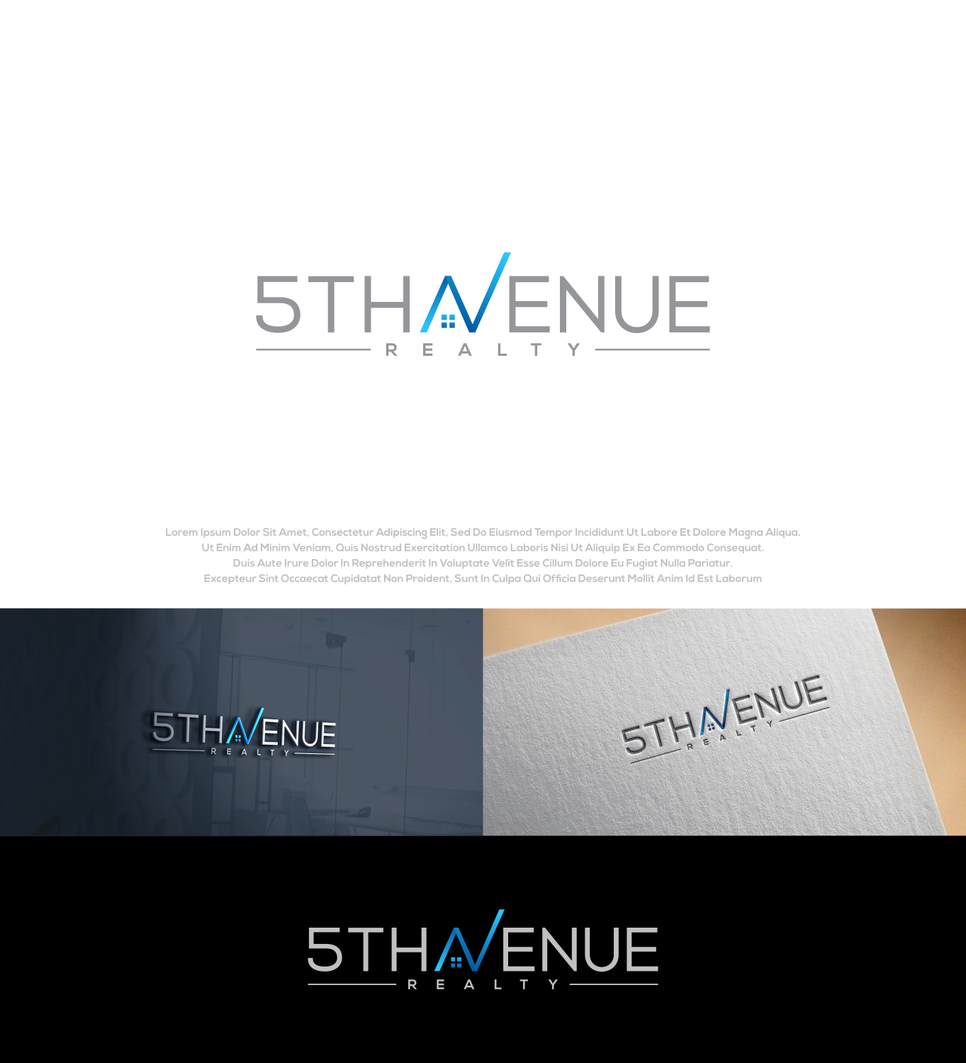 Logo Design by Aditya.DwiRama for 5th Avenue Realty | Design #27504392