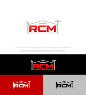 RCM | Logo Design by Aditya.DwiRama