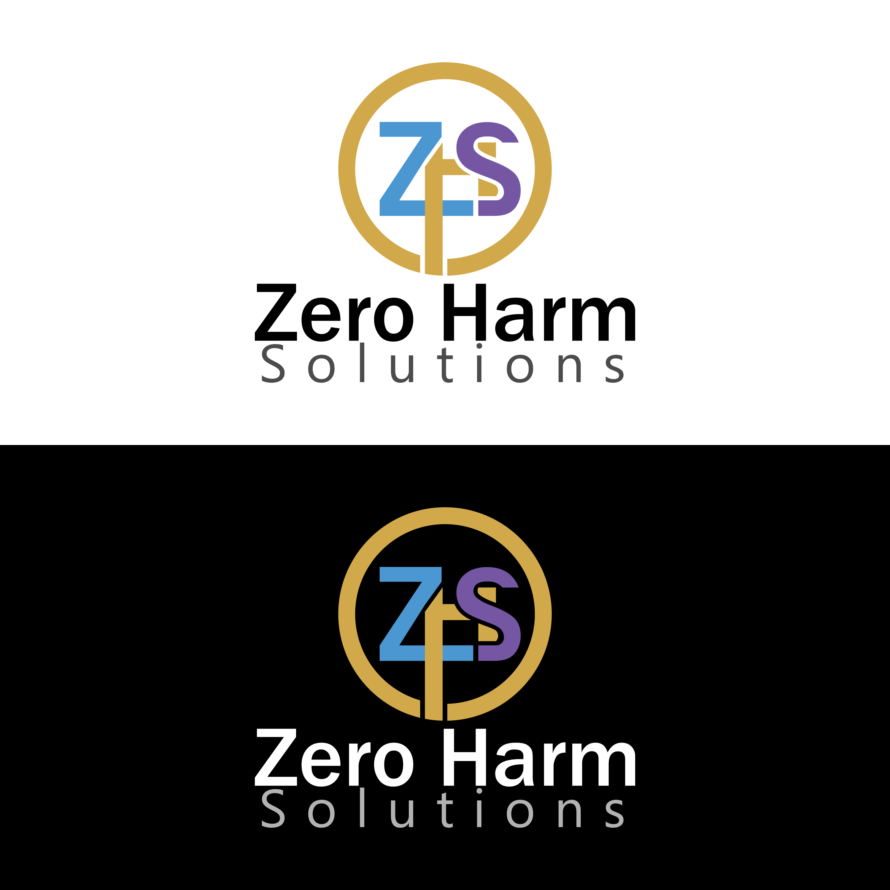 Logo Design by creativedesign0708 for Zero Harm Solutions Pty Ltd | Design #27519075