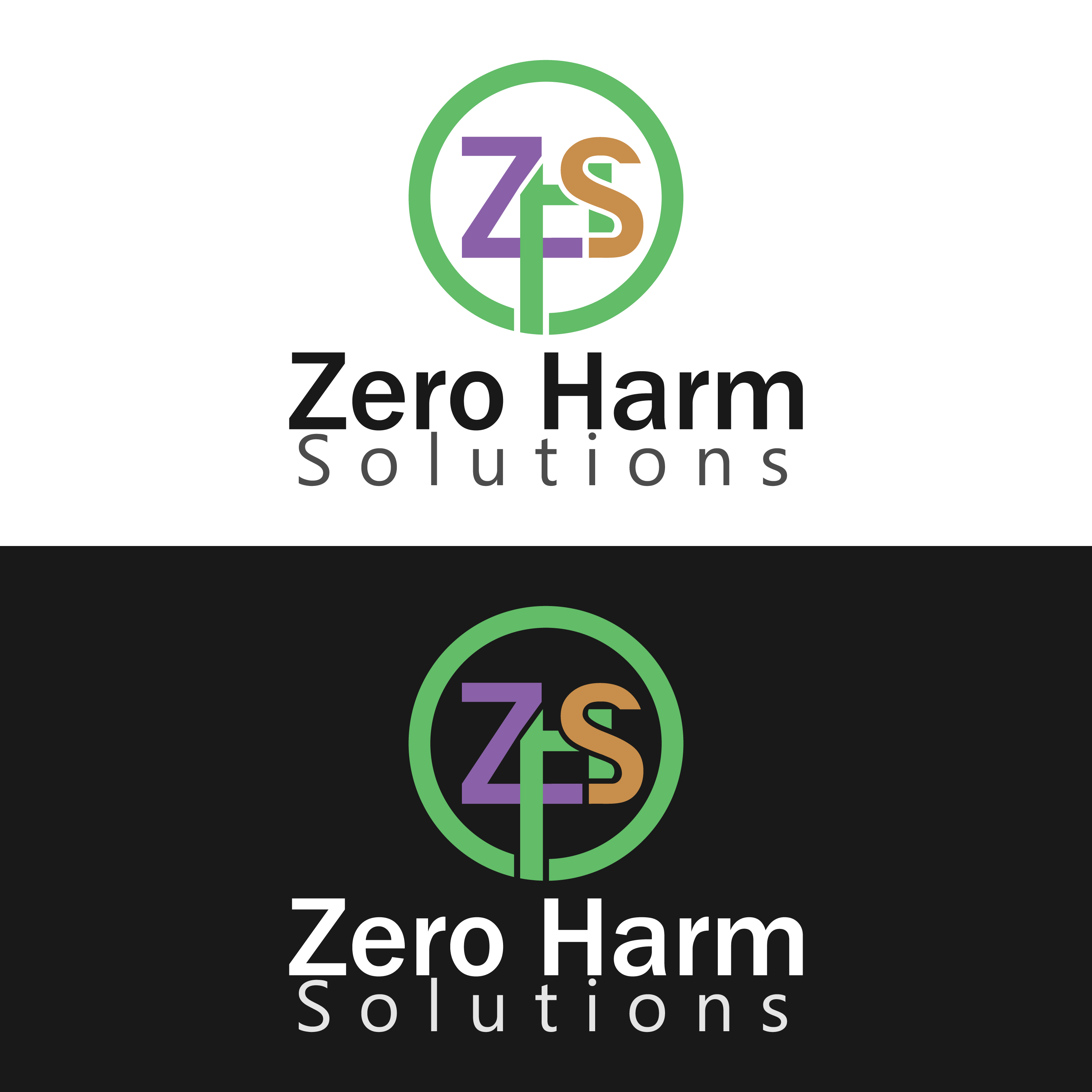 Logo Design by creativedesign0708 for Zero Harm Solutions Pty Ltd | Design #27519078