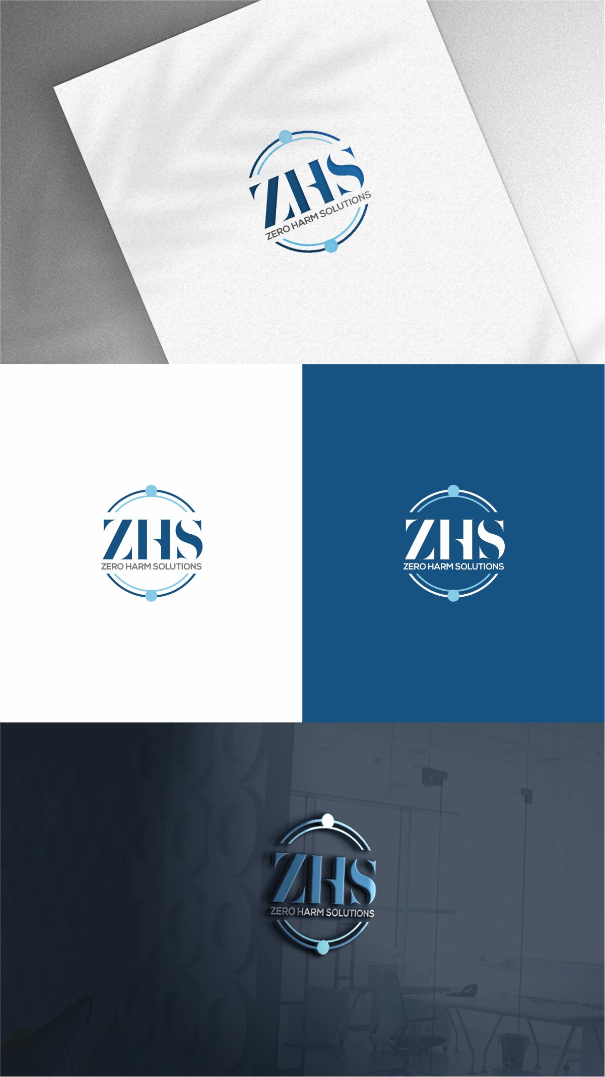 Logo Design by Dave Paresh for Zero Harm Solutions Pty Ltd | Design #27508037