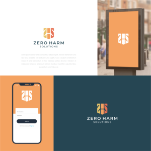 ZHS Zero Harm Solutions | Logo Design by sonimaulana.dc