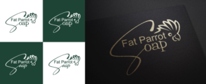 Logo Design by StromDesignHub for Fat Parrot Soap | Design #27511225