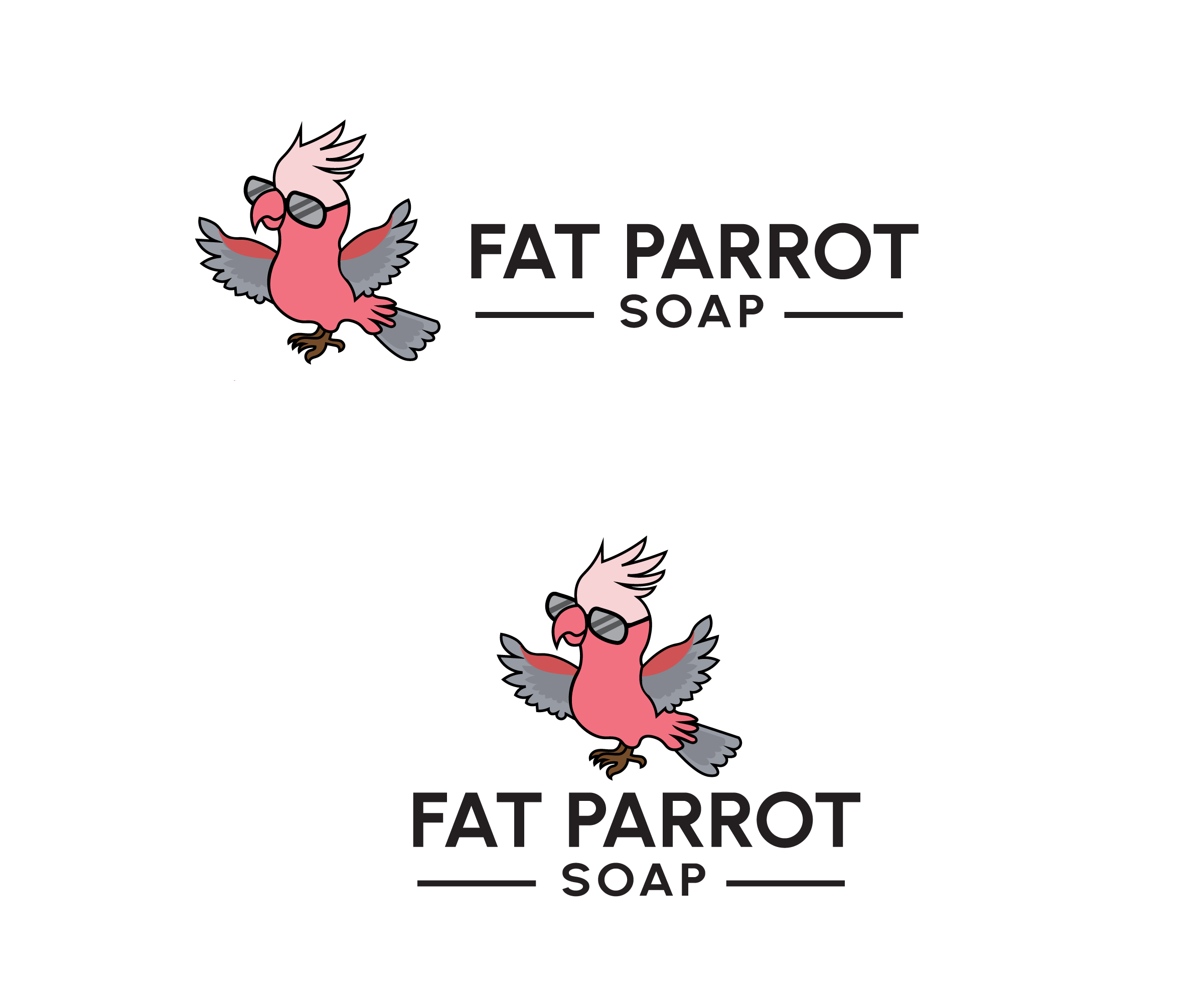 Logo Design by sarzgraphic for Fat Parrot Soap | Design #27507724